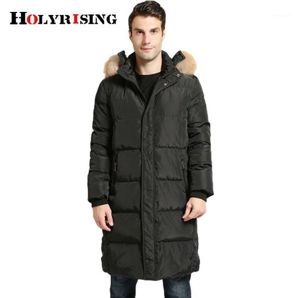 

men down jackets winter jacket long doudoune courte adjust hooded warm coats comfortable jassen mannen windproof slender 194051, Black