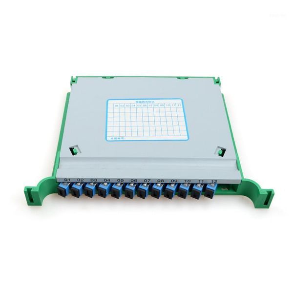 

3pcs fiber optic splice tray mini 21cm sc 12 core ftth fusion apc odf cabinet distribution integrated module factory wholesale1