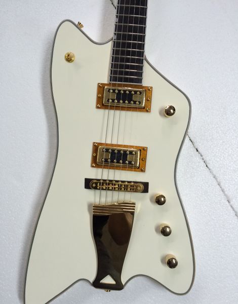 

wholesal ealien electric guitar mahogany can customize white248c