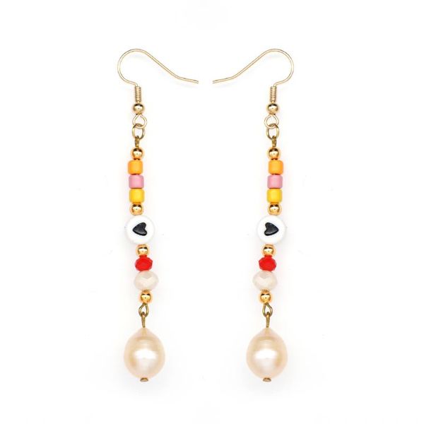 

shinus drop earies pendientes для женщин aretes de mujer серьги ювелирные изделия вода жемчужина серьги bashcle свежий эмаль, Silver