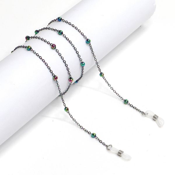 

2020 vintage colorful beads long chain fashion women glasses strap retro sunglasses strap lanyard eyewear accessary h bbyuxc