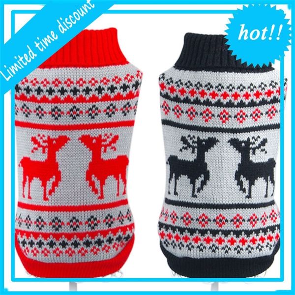 

printed dog soft pet cat trui for small medium red dogs christmas costume chihuahua puppy hoodie clothing 12y48s2