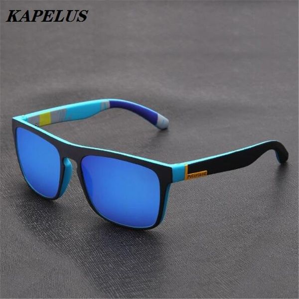

men and women fashion sunglasses brand sunglasses luxury sky blue coating color mirror man polarizer, White;black