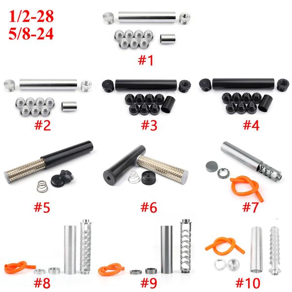 

usa stock 1/2"-28 5/8"-24 aluminum single piece fuel filter for napa 4003 wix 24003 car universal modified