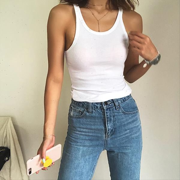 

mrmt 2021 brand new womens thread tank thin shoulder strap women vest for female solid color vests elastic camisole tank top, White
