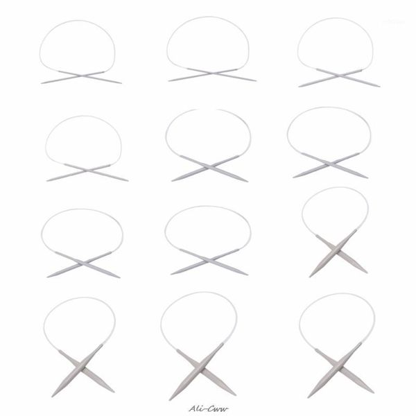 

aluminum circular knitting needles 40cm/15.75" 2mm/2.5mm/3mm/3.5mm/4mm/4.5mm/5mm/5.5mm/6mm/6.5mm/7mm/8mm1, Black