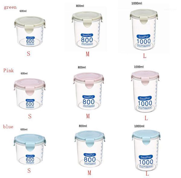 

fridge plastic storage box sealing preservation jars fresh container transparent sealed crisper organizer 5.201