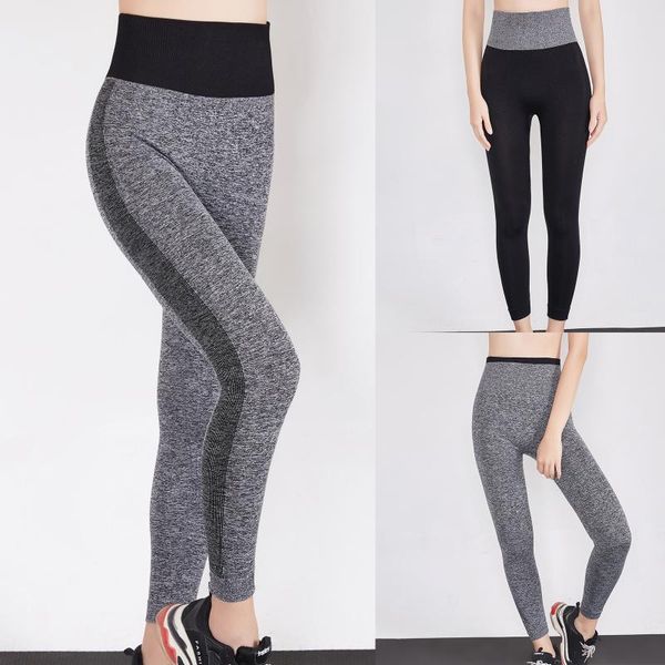 

comfortable yoga pants women's fashion workout leggings fitness trouthers sports gym running yoga athletic pants #4, White;red