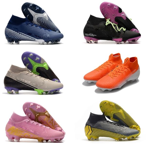 

mercurial superfly 7 elite ag крытые футбольные ботинки последние ботас де футболь мужские роналду мужские бусыжки сапоги superfly 7 cr7 siz