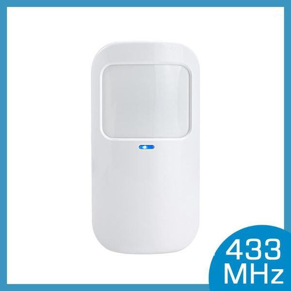 

wireless motion pir detector 433mhz movement sensor with battery for wifi gsm home security alarm system burglar1