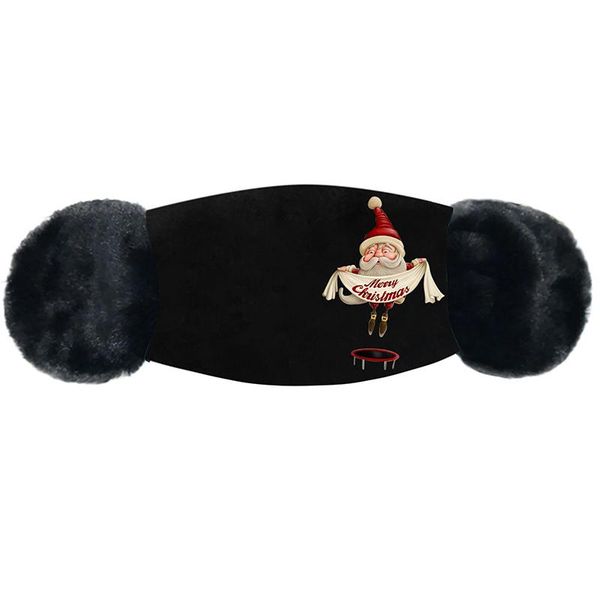 

женщины зимняя маска лица милый меховой шарф держать теплый модный дизайнерская маска для холодной погоды женщины повторное использование ma