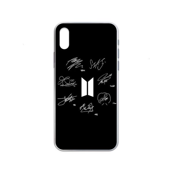 

qabangtan vip transparent case with kpop paint for vip 4, 4s, 5, 5c, 5s, 6, 6s plus, 7, 8, x, xr, xs, 11 pro, svfr