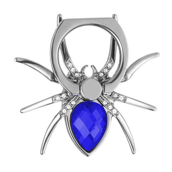 

роскошный металлический паук bling палец универсальный 360 вращающийся телефон стент алмазное кольцо держатель пальцев подставка для мобильн