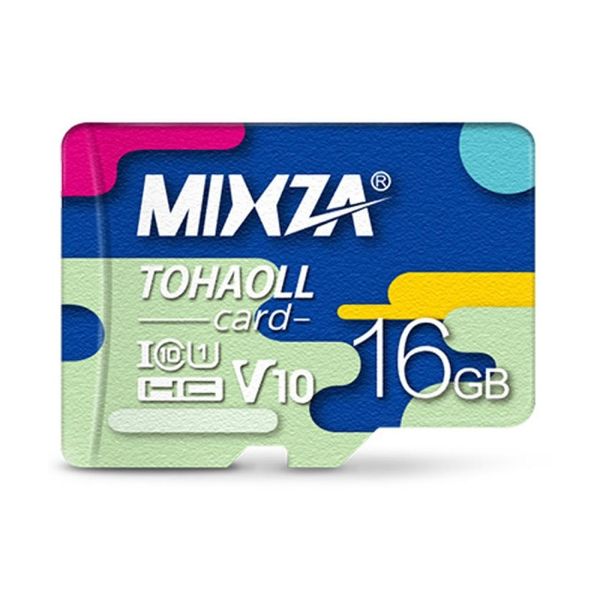 

mixza 16gb high speed class10 colorful tf memory card
