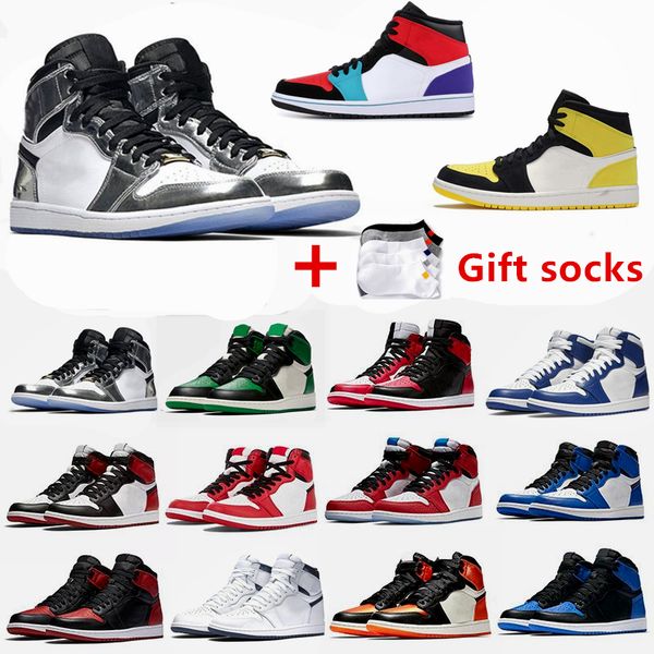 

2021 new jumpman 1 1s basketball shoes athletics sneakers running shoe for women sports torch hare game royal pine green court