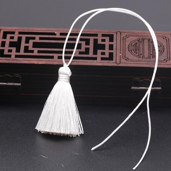 

20pc mini short fat tassel diy pendant jewelry curtain garments decorative accessories diy key cell phone bag fringe trim tassel h jllcvf