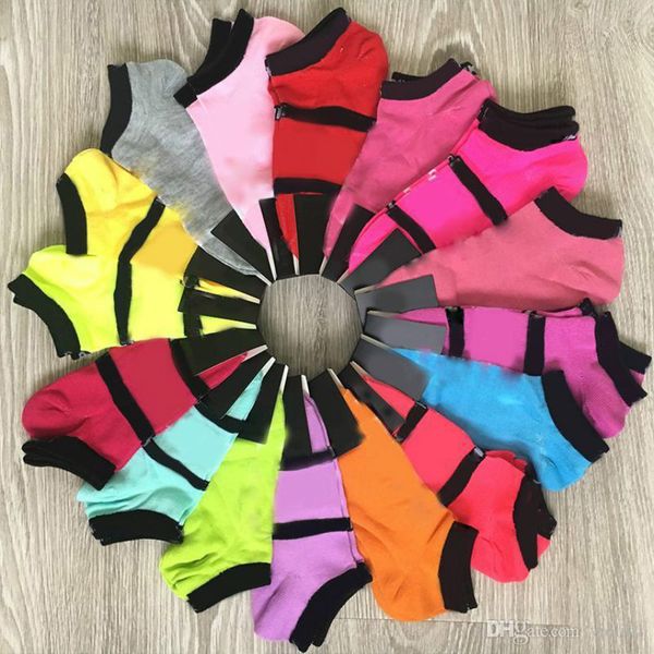

fashion black socks cotton short ankle socks sports teenagers cheerleader new sytle girls women sock with tags