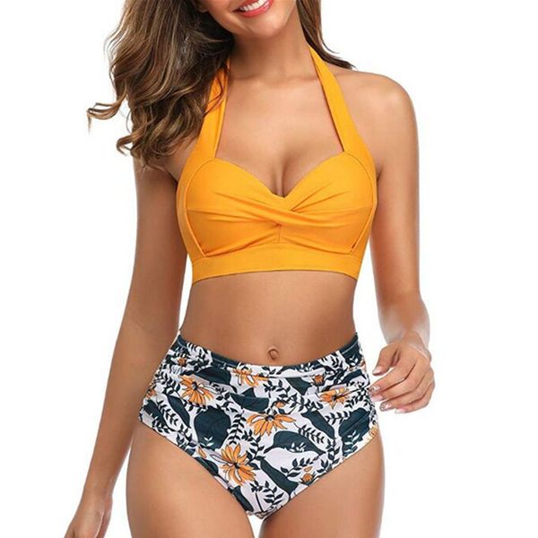 

summer high waisted womens large swimsuits female beach bikini push up swimwear bikinis set swim wear bather bathing suit, White;black