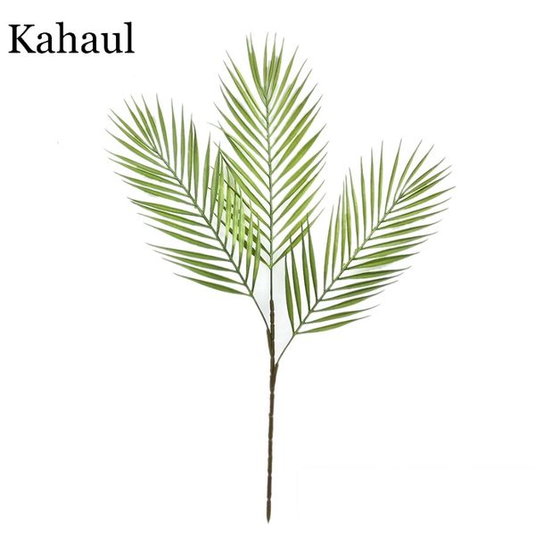 

68см искусственные тропические пальмы листья длинные дерева ветвь зеленый дом гостиная спальня украшения аксессуары пластиковые поддельные р