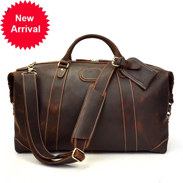 

maheu luxury natural designer cowskin bags of men durable hand luggage great skill travel bag super quality business