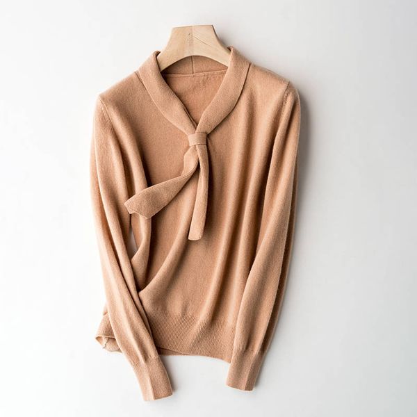 

2021 100% women's knitted wool notch soft sweater ladies fashion turtleneck mrs s rwvg, White;black