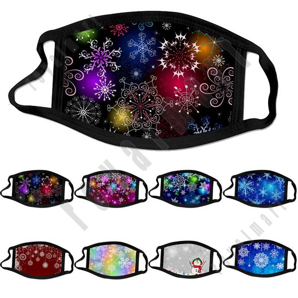 

christmas 2020 fashion for print design dust-proof washable cotton kids cartoon face mask ing