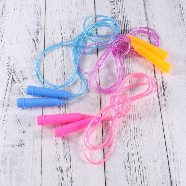 

jump ropes 12 pcs kids pvc rope skipping jumping exercise equipment handles sports for kindergarten primar1