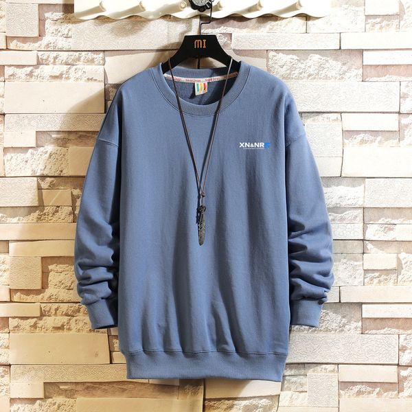 

2021 new autumn spring sweatshirt with the hoodie of black men striped hip hop punk pullover streetwear fashion clothes oversize 5xl len1