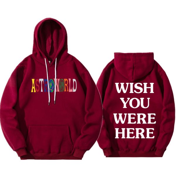 

new sweater astroworld you we here hoodie sweater, Black