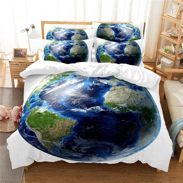 

2pcs/3pcs quilt cover +pillowcase 3d digital printing starry series bedding set