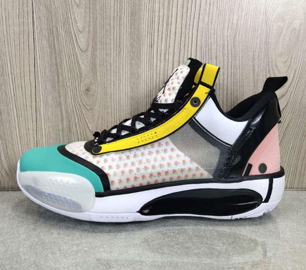 

gold mens 17 basketball jumpman 33s xxxiii championship 34 mvp finals training sneakers low ankle sports running shoes size -12, Black