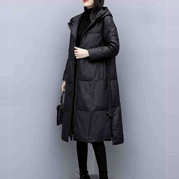 

winter new warm parkas coat women pluz size korean style cotton parkas coat female fashion thick women clothes 201019, Black