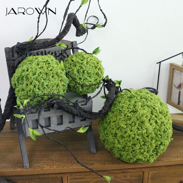 

decorative flowers & wreaths jarown artificial plant milan ball simulation green moss grass party decoration set wedding scene