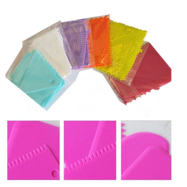 

3 unids / batch soft teeth irregular edge and decorative fondant cake cutter mold