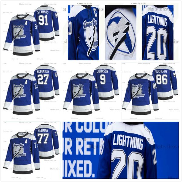 

custom victor hedman tampa bay lightning 2021 reverse retro jersey 4xl 5xl 6xl kucherov brayden point steven stamkos mcdonagh johnson gourde, Black;red