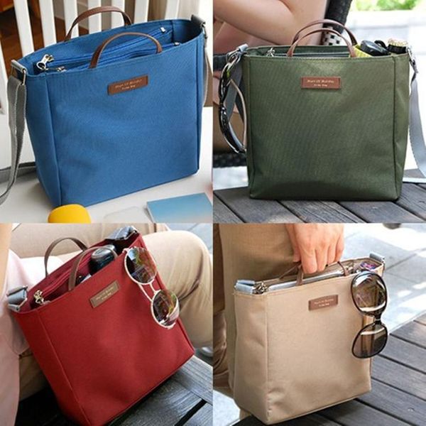 

south korea-style light multi-compartment shoulder bag-hand travel shoulder bag storgage bag storage pick1