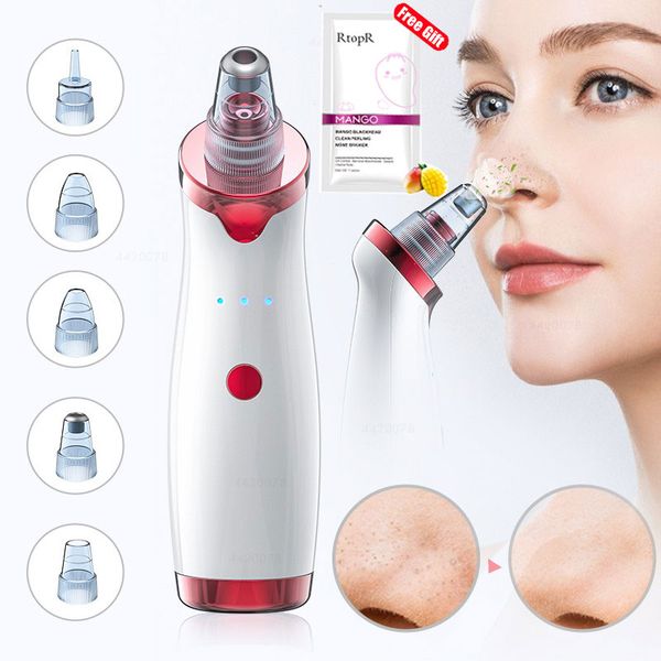 

blackhead remover face deep nose cleaner t zone pore acne pimple removal vacuum suction facial diamond beauty clean skin tool