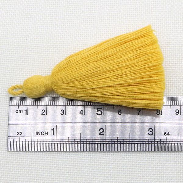 

10pcs 8cm pure cotton tassel fringe diy craft supplies jewelry curtains decor material tassel trim garments accessories tassels h bbybzr