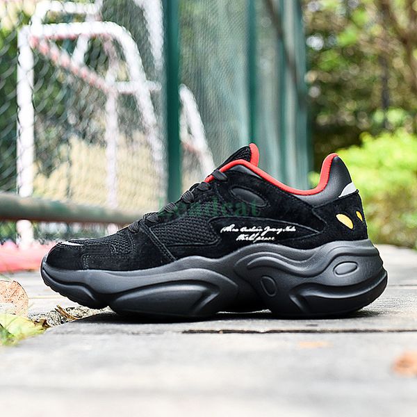 

us 9.5 eur 43 treeperi fashion chunky 4.0 running shoes mens black redr women classic sneakers 01