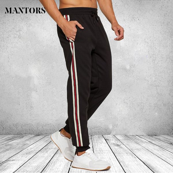 Erkekler Siyah Joggers Pantolon İlkbahar Yaz Erkek Büyük Cepler Kargo Pantolon Erkek Streetwear Tulum Sweatpants Artı Boyutu Pantolon Erkek 201109