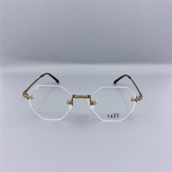 

tart 311 men women classic optical glasses rectangle titanium plank frame goggles simple atmosphere style glasses with watch case, White;black