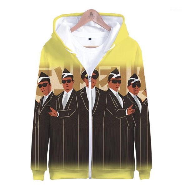 

men's hoodies & sweatshirts coffin dance pallbearers 3d men/women fashion hip hop long sleeve harajuku hooded oversized sweatshirt mens, Black