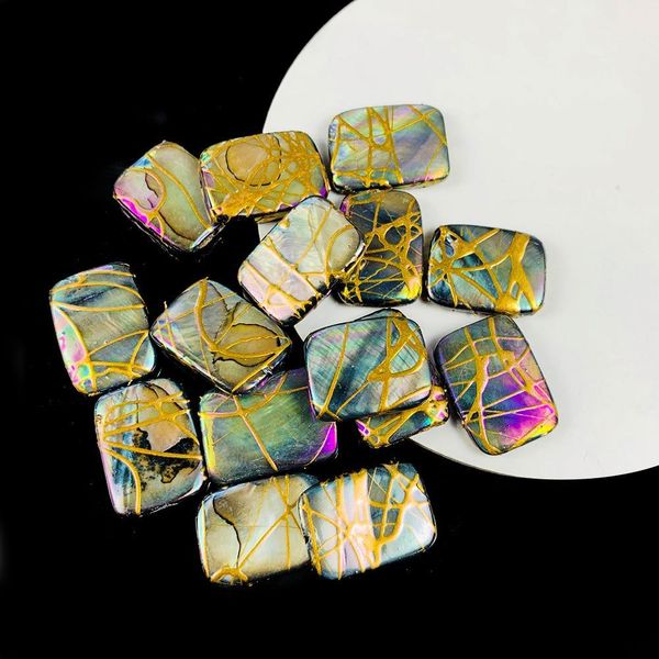 

5pcs colorful abalone shell beads charm pendant shells for jewelry making natural mother of pearl shell diy necklace bracelet h bbyqnk