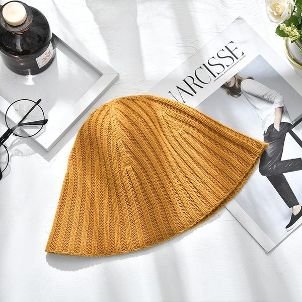 

beanie/skull caps solid color knitted hats for women brimless cap cuff docker fisherman beanies warm slouchy skullies bonnet streetwear, Blue;gray