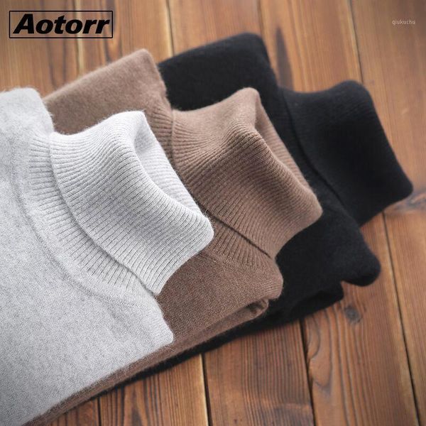 

turtleneck men cashmere cotton blend pullover jumper 2021 autumn winter vetement homme ropa hombre pull homme hiver sweater1, White;black