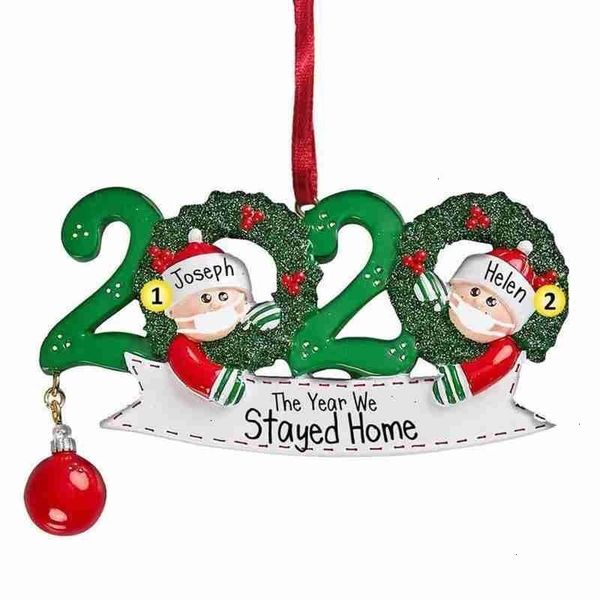 

factorykynidecoration ornaments resintree 2020 christmas ornament personalized hanging home party decor imjl