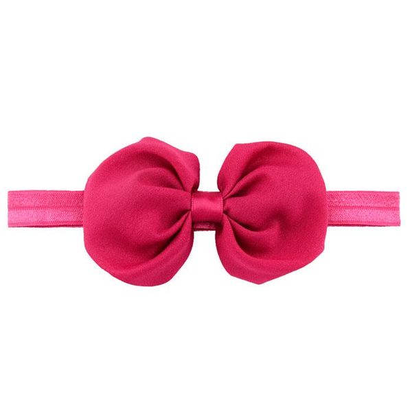 

colorful solid color bowknot baby headband hair band bow headbands elastic infant children hair accessories 585 q jllblj