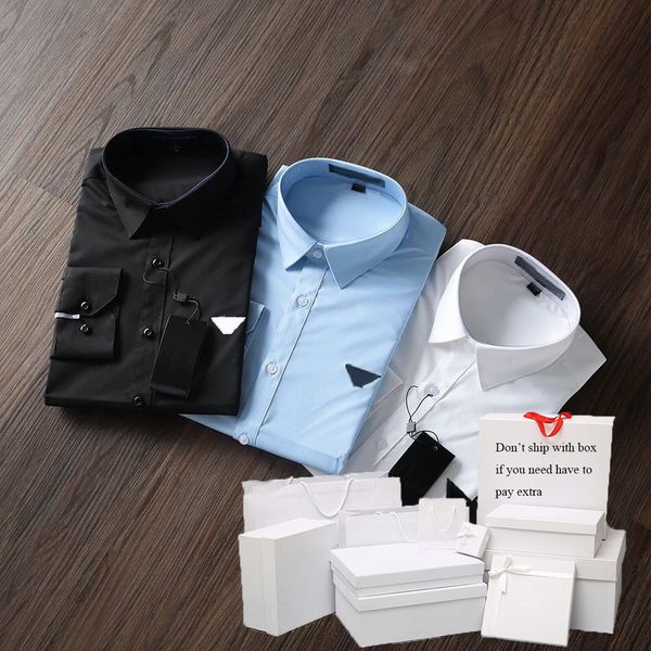 

classic men's dress shirts daily business shirt eagle character pattern mens all season long sleeve solid color, White;black