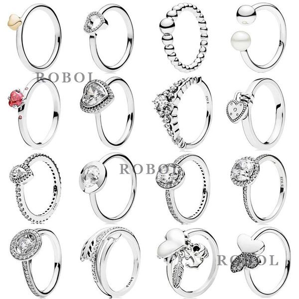 

cluster rings high-quality boutique 925 sterling silver ring, simple and flexible, classic elegant, a variety of options,, Golden;silver