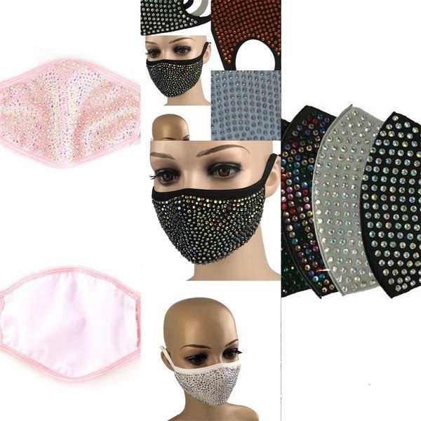 

mouth factoryf7e5mask dustproof bling protective fashion diamond pm2.5 masks washable reusable gh1i xq1p1